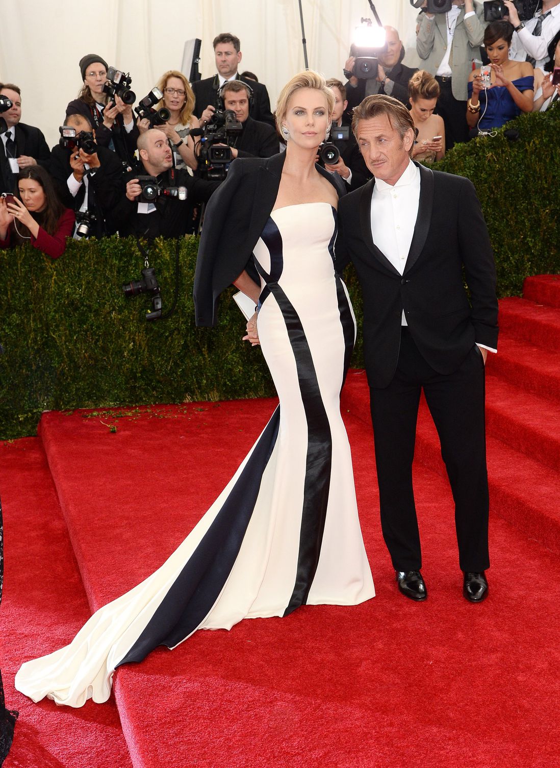 Charlize Theron and Sean Penn